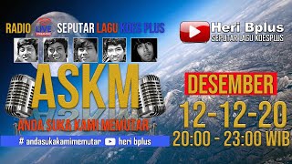 Download lagu 🔴Radio streaming KOES PLUS/KOES BERSAUDARA ASKM EDISI  SABTU MALAM 12 DESEMBER 2020 mp3