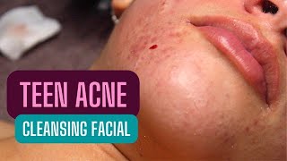 DEEP PORE CLEANSING FACIAL | CLOGGED PORES | DEEP EXTRACTIONS