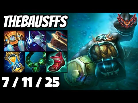 Thebausffs Gragas Support vs Nautilus 29/09/2025