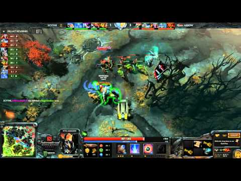 Arrow Gaming vs Scythe Gaming - The International 4 Dota 2 Qualifiers - @SheeverGaming @WagaGaming