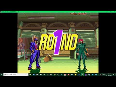 ORA ORA ORA - JOEJOES BIZZARE ADVENTURE - MAME 220 FULL ARCADE GAMEPLAY  2020 UK ARCADES 1080p 60fps