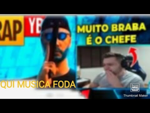 Rc reagindo a música que fizero pra ele no estilo Rc _é o chefe do yiri Black