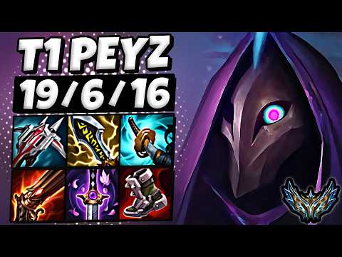 T1 Peyz Jhin vs Ezreal [ ADC ] Korea Challenger 1995 LP | Patch 26.3