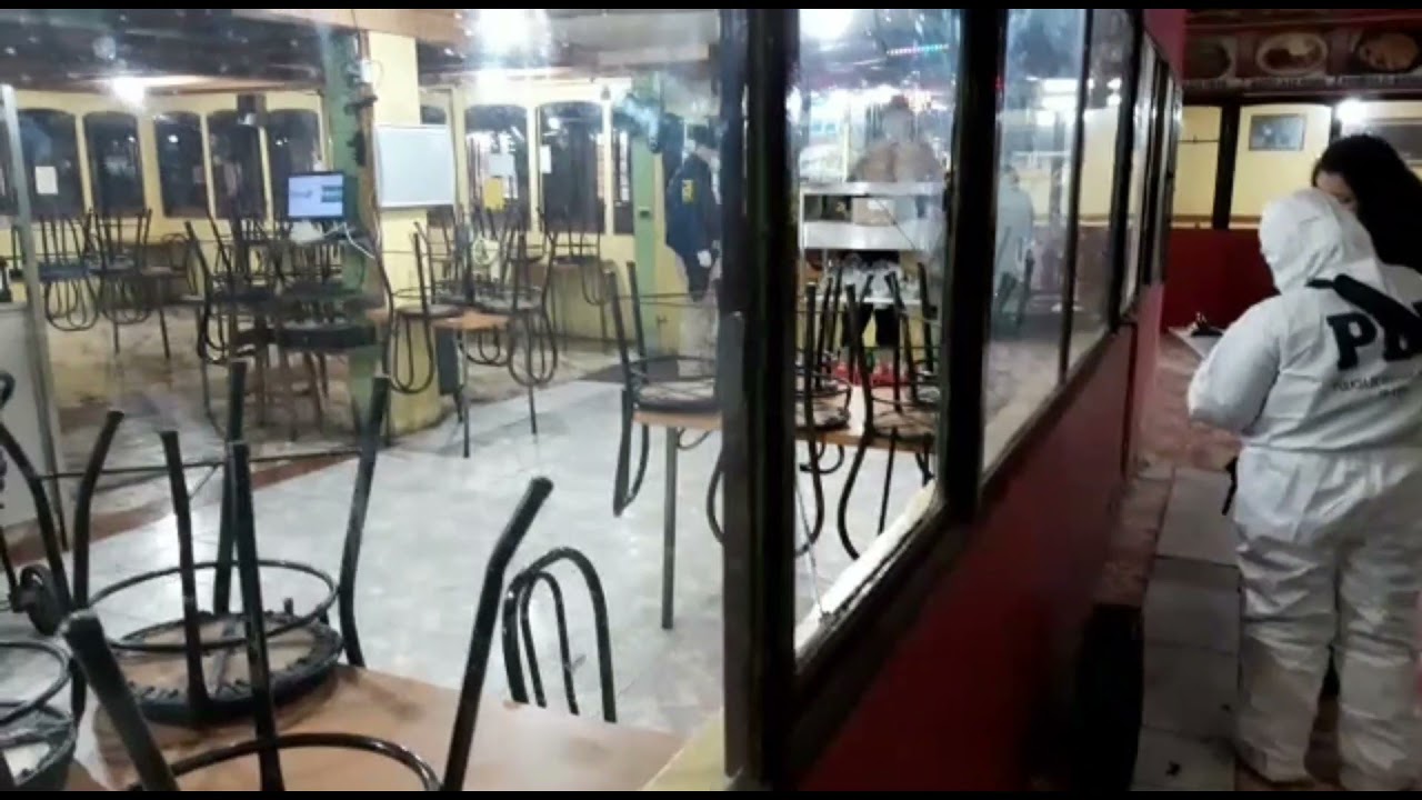 (VIDEO) PDI indaga robo a locales comerciales del Mercado Municipal de Linares