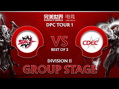 Sparking Arrow Gaming vs CDEC Game 2 (Bo3) | DPC China Tour 1 : Division 2