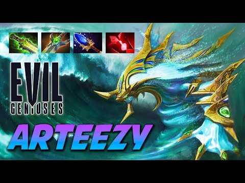 EG.Arteezy Morphling - AQUA BEAST - Dota 2 Pro Gameplay
