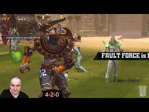 Blood Bowl 2 - Double A$$ Democracy - Game 7 vs. Khemri