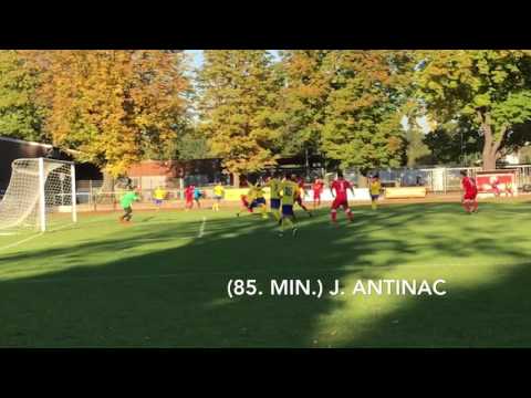 Treffer zum 1:1 SG 01 Hoechst gegen SV Wiesbaden.