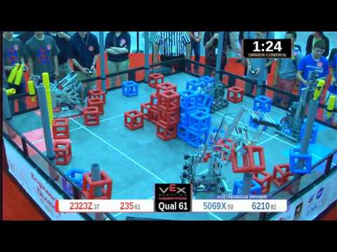 2015 VRC Engr Q61 - 2323Z 235 vs 5069X 6210 - 47 to 53 - VEX Worlds 2015 - Engineering Division