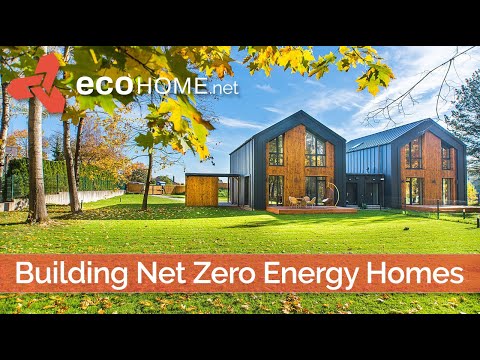 Building Net Zero Energy Homes - Learn the Secrets to Success - 35 Houses in Canada with EcoHome