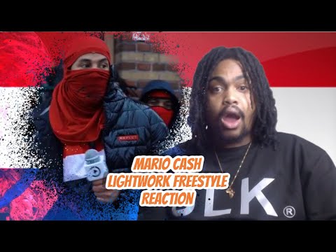 DUTCH DRILL REACTION Mario Cash - Lightwork Freestyle 🇳🇱 (Prod. Shaqblaq) | Pressplay