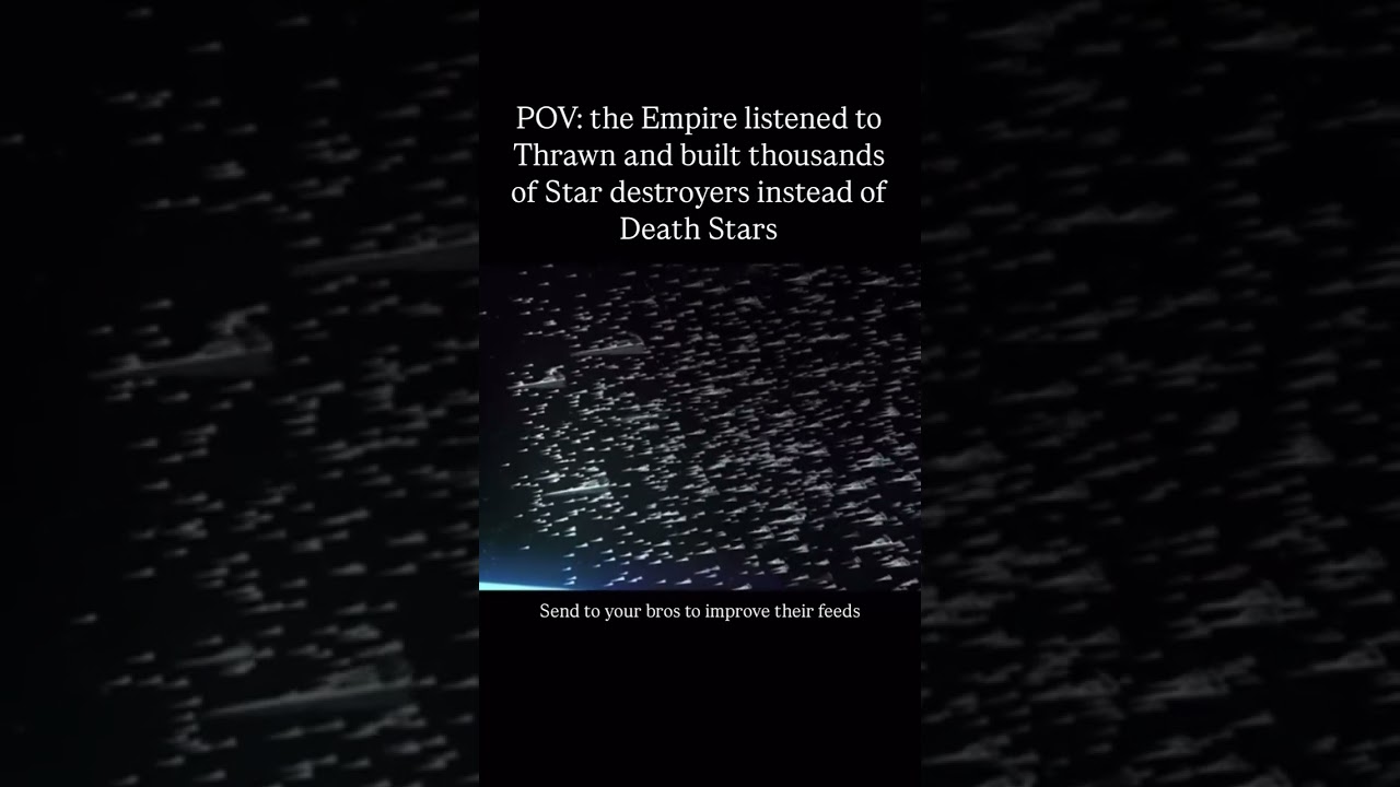 If Palpatine actually listened to Thrawn, there’d be no Rebels, no Death Star explosions… #starwars