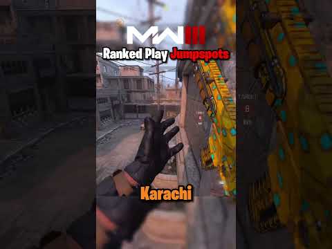 MW3 Ranked Play Jump Spots | Karachi