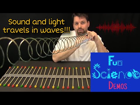 Sound & Light Travel in Waves