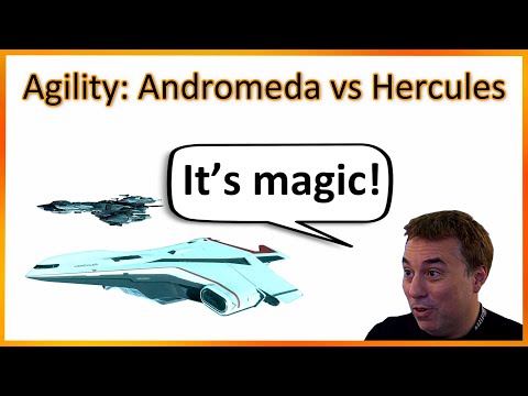 3.14 Agility test: Andromeda vs Hercules - side by side videos