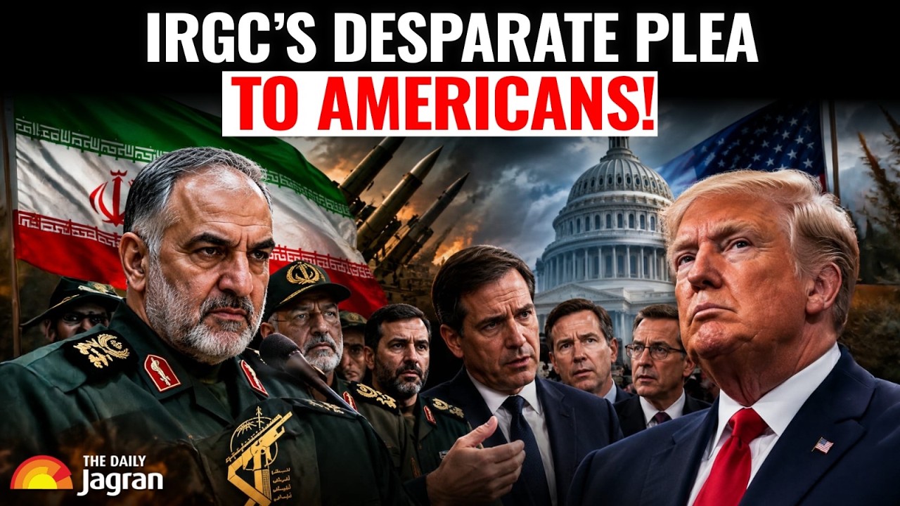 IRGC's Plea To Americans! Iran's Desperate Move to Incite Protests Against Trump!