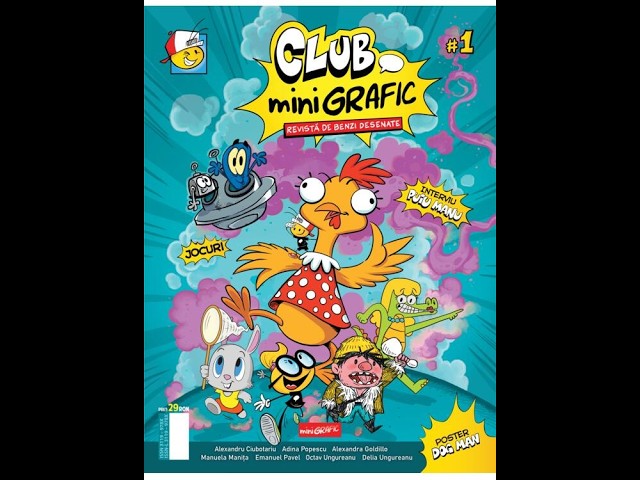Club miniGrafic 1. Aventuri si cunoastere în benzi desenate