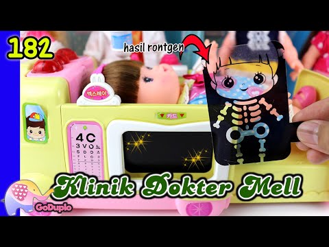 Mainan Boneka Eps 182 Klinik Dokter MellChan Dimana? GoDuplo TV