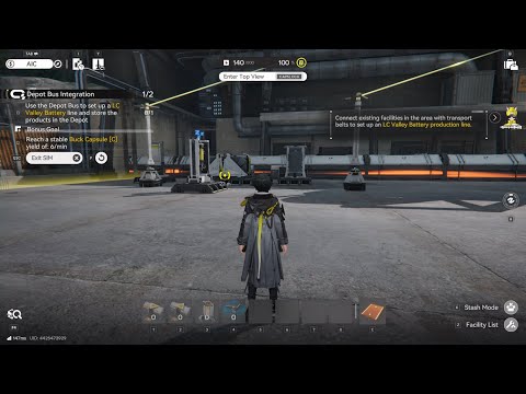 Depot Bus Integration | SIMULATION | ARKNIGHTS: ENDFIELD