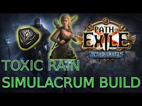 [PoE 3.15] Toxic Rain Build Guide for Simulacrum farming!