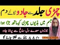 Khon Jild Chamri Joron Se Jadu Nikalne Ka Dam Khone Se Jadu Niklne Ka Ruqyah