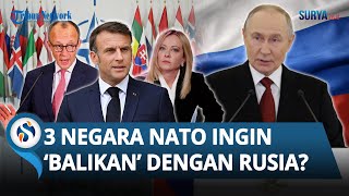 AS DITINGGAL SEKUTU? 3 Negara NATO Dukung Dialog dengan Rusia Kala Trump Ingin Caplok Greenland
