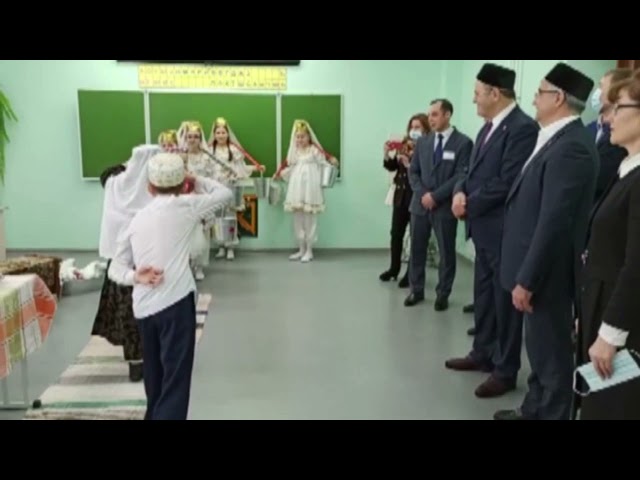 Гимназиялеләр күпмилләтле укучылары белән горурлар