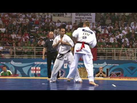 WKO EC 2016, men +85 kg, Edgard Secinski LTU   Valeri Dimitrov BUL 34