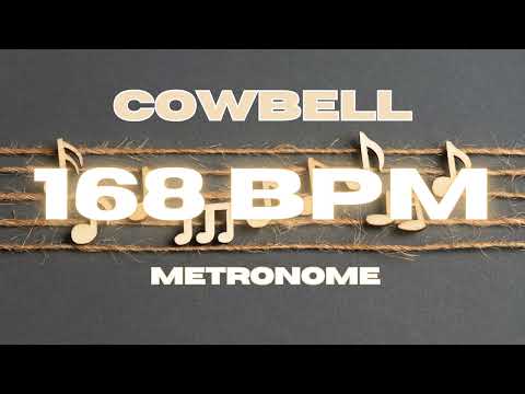 168 BPM - Cowbell Metronome