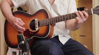 Video thumbnail for Guild M-240E Troubadour with Toneboss pickup demo, The Guitarbar Antwerp, Belgium by The Guitar bar