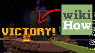 WikiHow Turned me into a Bedwars GOD...