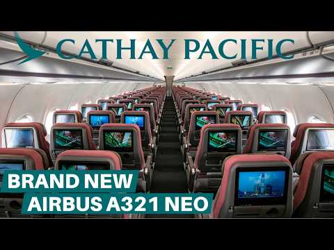 YouTube-miniature for Cathay Pacific Airbus A321neo