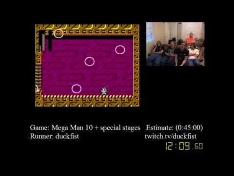 Mega Man 10 (Any%) by Duckfist in 35:42 - SGDQ 2012