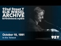 Elie Wiesel: In the Talmud - Shimon the Just, Shimon Ben Shatakh, Other Sages | Elie Wiesel Archive