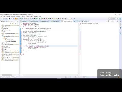 Casetoggle In Java