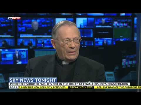 Bishop Protest Reverend: "Female Bishops Not Found In Bible"