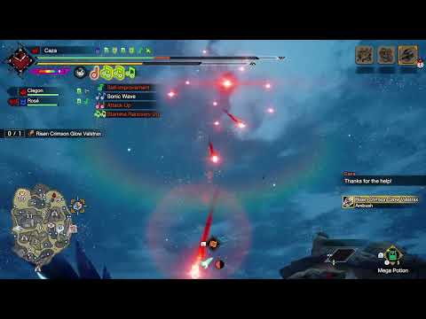 Risen Crimson Glow Valstrax Ambush - Monster Hunter Rise Sunbreak TU4 Switch