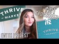 Is Thrive Market Worth the Membership?? Thrive Market Review (unsponsored)