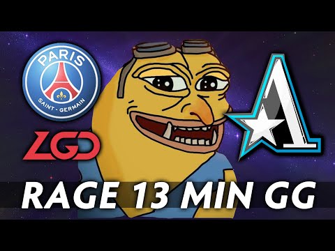 Tilting 13 min GG vs Techies — LGD vs Aster