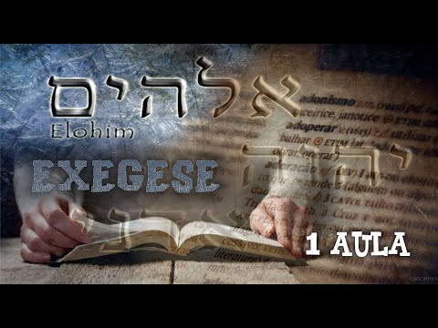 EXEGESE 1 AULA  (CURSO DO MÉDIO EM TEOLOGIA)