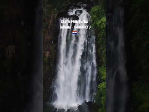 Salto Primavera - Itanara, Canindeyu | Uno de los saltos más lindos de Paraguay 🇵🇾