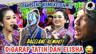 Download lagu SINDEN TATIN & ELISHA Ft GARENG LUCU POLL!! | LIMBUKAN WAYANG KULIT KI SENO NUGROHO Bikin Ngakak..! mp3