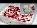 Raspberry Ripple Ice Cream No Ice Cream Machine