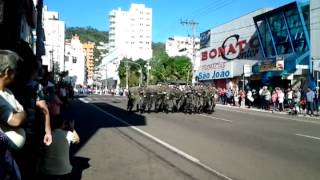 preview picture of video 'Desfile 7 de Setembro/2013 - Joaçaba - Tiro de Guerra 05-08'