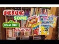 Unboxing Some Sesame Street Magazines