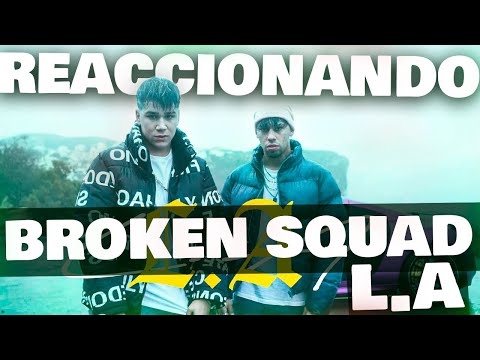 (REACCIÓN) BROKEN $QUAD - L.A 🚀 (VIDEOCLIP OFICIAL)