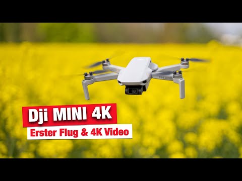 Dji MINI 4K - First flight & 4K footage of the sub-300 Euro drone / Part 2