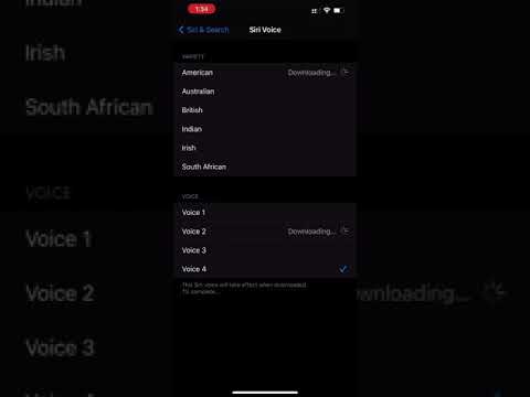 iOS 14.5 beta 6 Siri 加入兩個新的聲音
