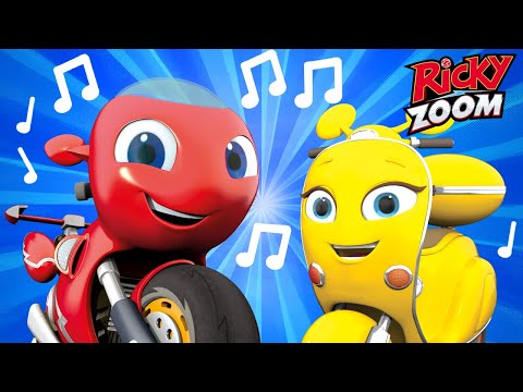 🎵 Ricky Zoom Theme Song! 🎵 Ricky Zoom ⚡Cartoons for Kids | Ultimate Rescue Motorbikes for Kids