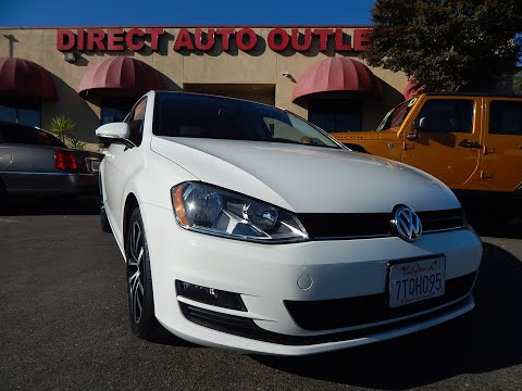2016 Volkswagen Golf TSI SE in depth walk around video review!